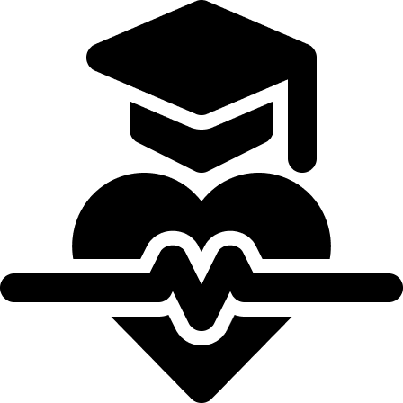 Education and Health Care Icon