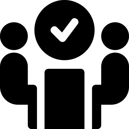 Job Consulting and Hiring Solution Icon